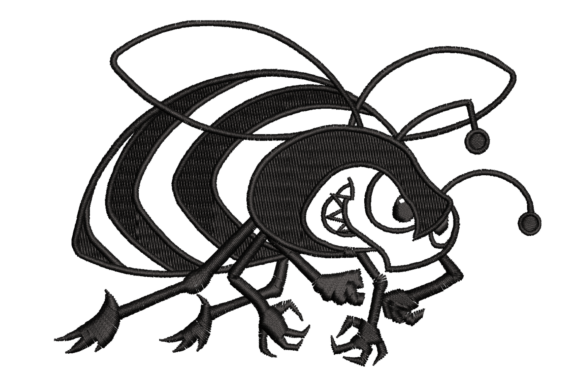 Angry Bee Embroidery Design Review for Boutique Sweatshirts