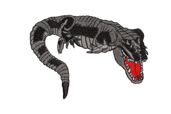 Crocodile Embroidery Design Review for Craft Fair Success