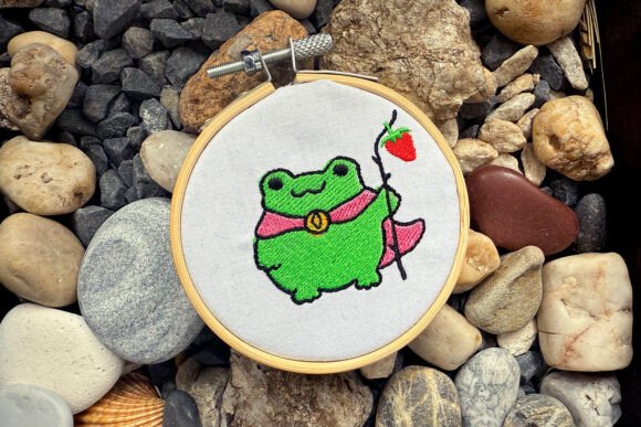 Frog in Cloak Machine Embroidery Review: A Magical Touch for Handmade Projects