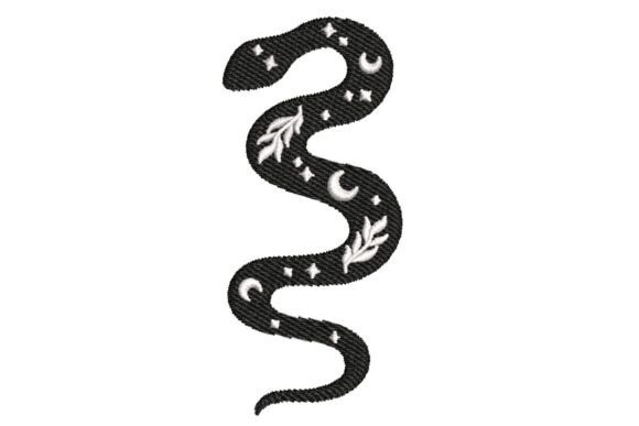 Mystical Celestial Snake Embroidery Design Review