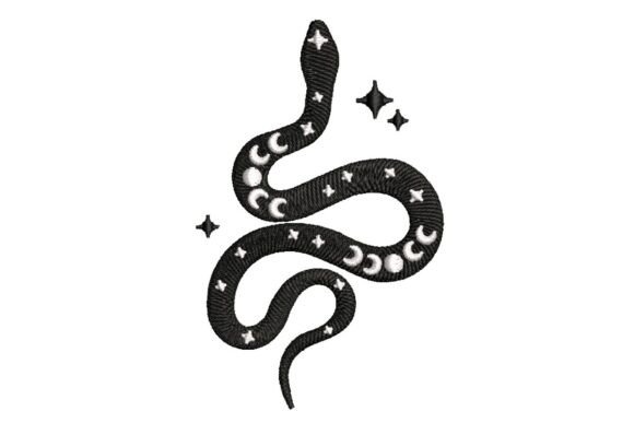 Mystical Celestial Snake Embroidery Design Review
