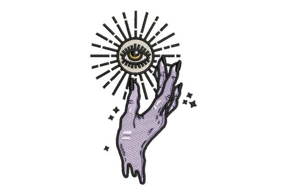 Mystical Hand with All-Seeing Eye Embroidery Design Review