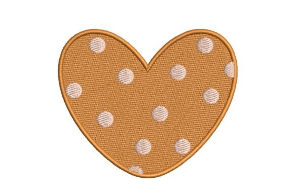 Polka Dot Heart Embroidery Design Review