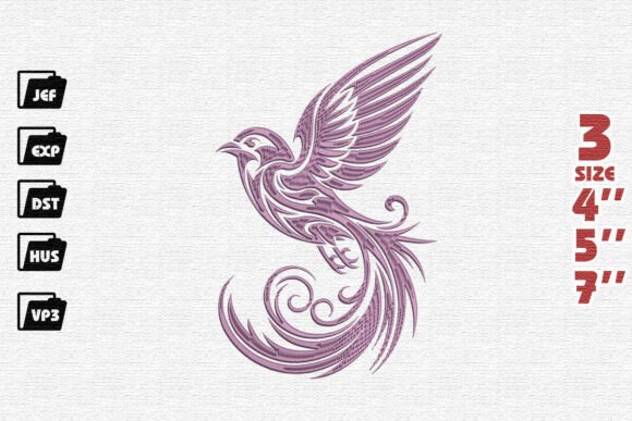 Tribal Hummingbird Embroidery Review for Boutique Sweatshirts