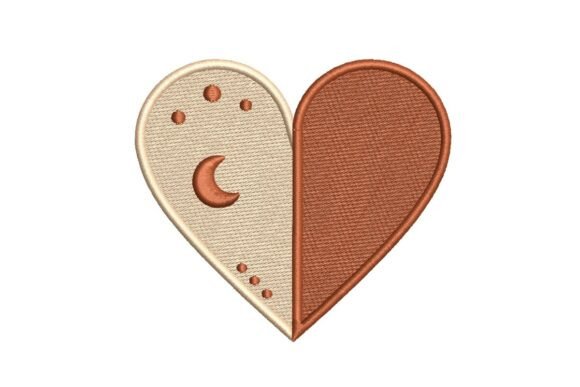 Two-Tone Celestial Heart Embroidery Design Review